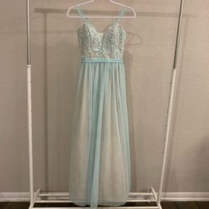 Light Blue Prom / Special Occasion Dress - Long